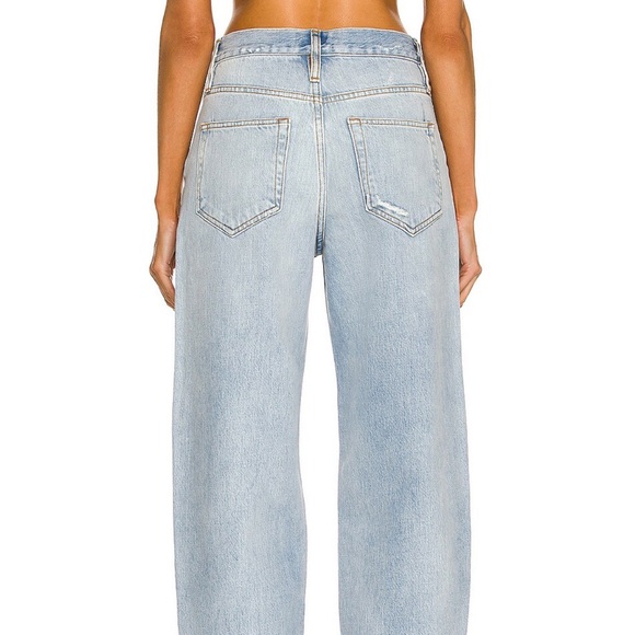 Frame Denim ultra high rise Barrel leg jeans size 26, color CLASH - Picture 2 of 12